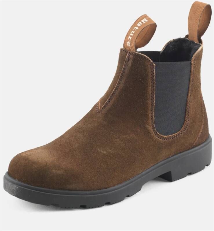 Nature Footwear Mahonie Olie Suède Winterlaars Brown Dames