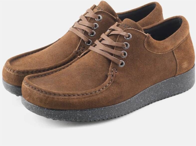 Nature Footwear Arne Sko Oil Suede Brown Heren