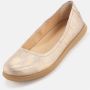 Nature Footwear Marie Ballerina Metallic Suede Multicolor Dames - Thumbnail 4