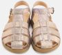 Nature Footwear Metallic Suède Sandaal Multicolor Stijl Multicolor Dames - Thumbnail 3