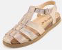 Nature Footwear Metallic Suède Sandaal Multicolor Stijl Multicolor Dames - Thumbnail 4