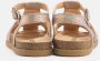 Nature Footwear Metallic Suède Sandaal Multicolor Stijl Multicolor Dames - Thumbnail 5