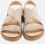Nature Footwear Metallic Suède Sandaal Multicolor Stijl Multicolor Dames - Thumbnail 3