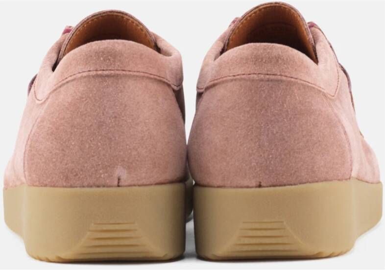 Nature Footwear Alba Lace-up Boots Pink Dames