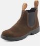 Nature Footwear Mahonie Oil Suede Chelsea Laars Brown Dames - Thumbnail 4