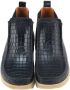 Nature Footwear Zwarte Croco Ester Chelsea Laars - Thumbnail 2
