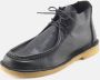 Nature Footwear Klassieke leren veterschoen Black Dames - Thumbnail 4
