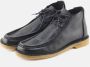 Nature Footwear Zwarte Leren Chelsea Laars Black Heren - Thumbnail 2