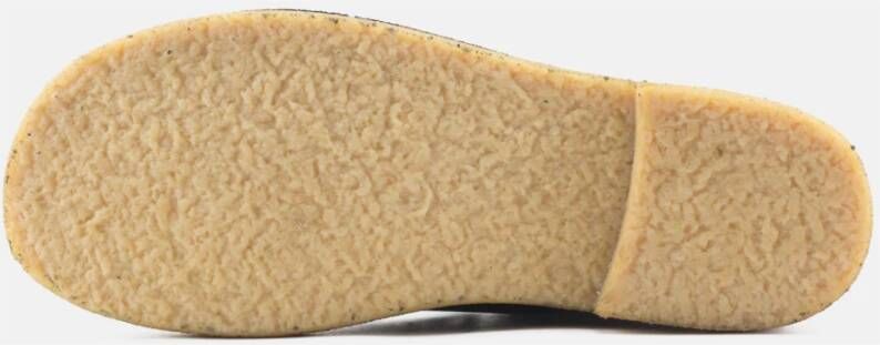 Nature Footwear Zwarte Leren Chelsea Laars Black Heren