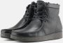 Nature Footwear Zwarte Leren Laars met Chroomvrije Lamsvachtvoering Black Dames - Thumbnail 2