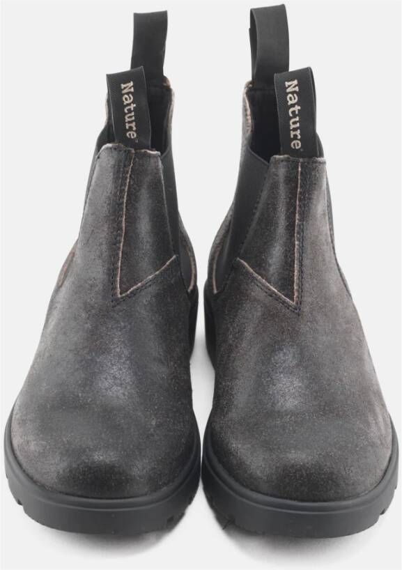 Nature Footwear Gorm Leren Laars Zwart Black Heren
