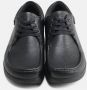 Nature Footwear Zwarte Leren Schoenen 2001-033-002 Black Heren - Thumbnail 3