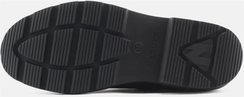 Nature Footwear Klassieke Chelsea Boot in zwart nubuck Black Heren