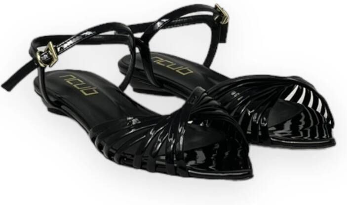 Ncub Hoge hak sandalen Black Dames