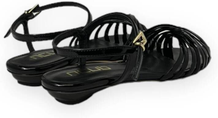 Ncub Hoge hak sandalen Black Dames
