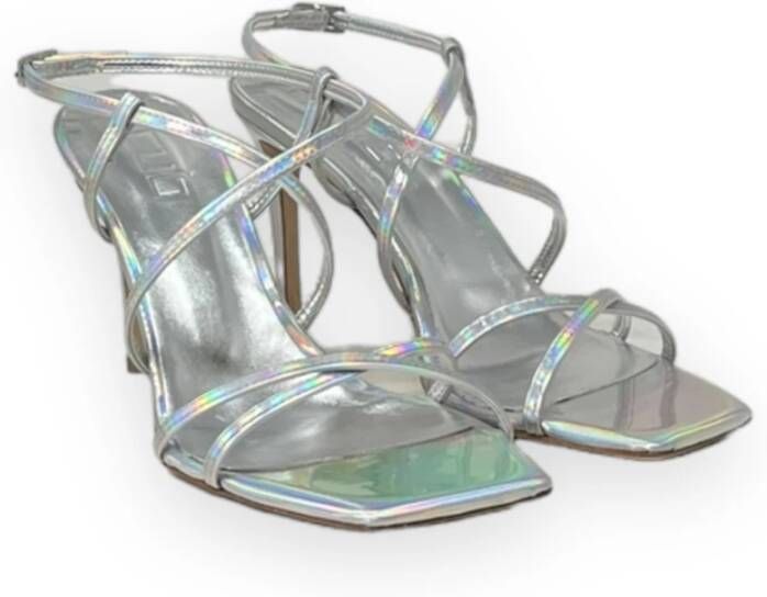Ncub Hoge hak sandalen Gray Dames