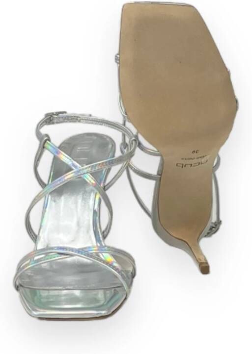 Ncub Hoge hak sandalen Gray Dames
