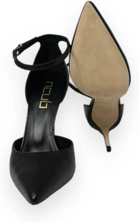 Ncub Hoge Hakken Black Dames