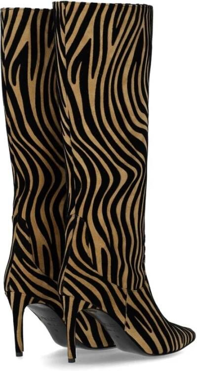 Ncub Hoge Laars met Zebraprint