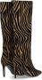 Ncub Boots Bit Beige Zebra Print High Boot in beige - Thumbnail 3