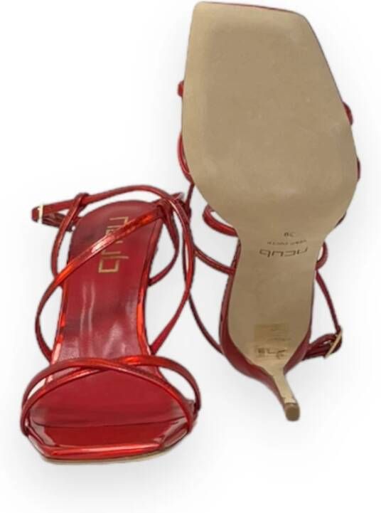 Ncub Hoge Sandalen Red Dames