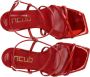 Ncub Sandalen PREWI ROTE SANDALE MIT ABSATZ in rood - Thumbnail 3