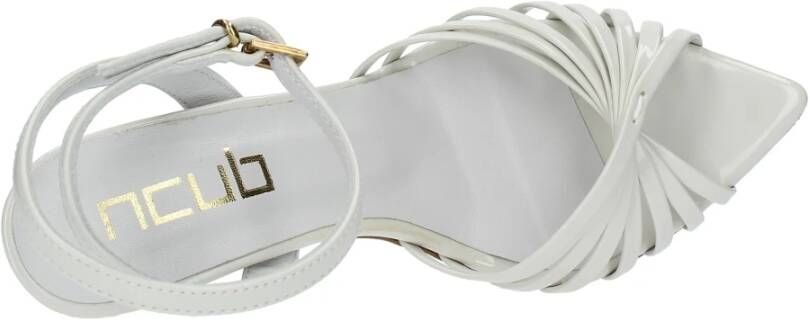 Ncub Sandalen Wit White Dames