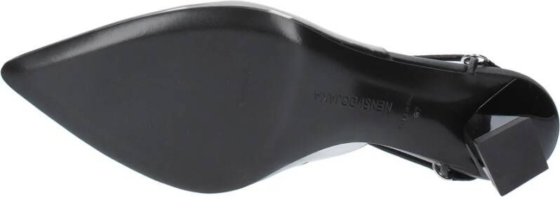 Nensi Dojaka Met hak zwart Black Dames