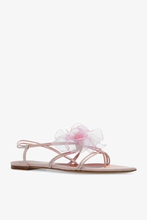 Nensi Dojaka Sandalen met bloemenmotief Roze Dames