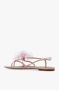 Nensi Dojaka Sandalen met bloemenmotief Roze Dames - Thumbnail 5