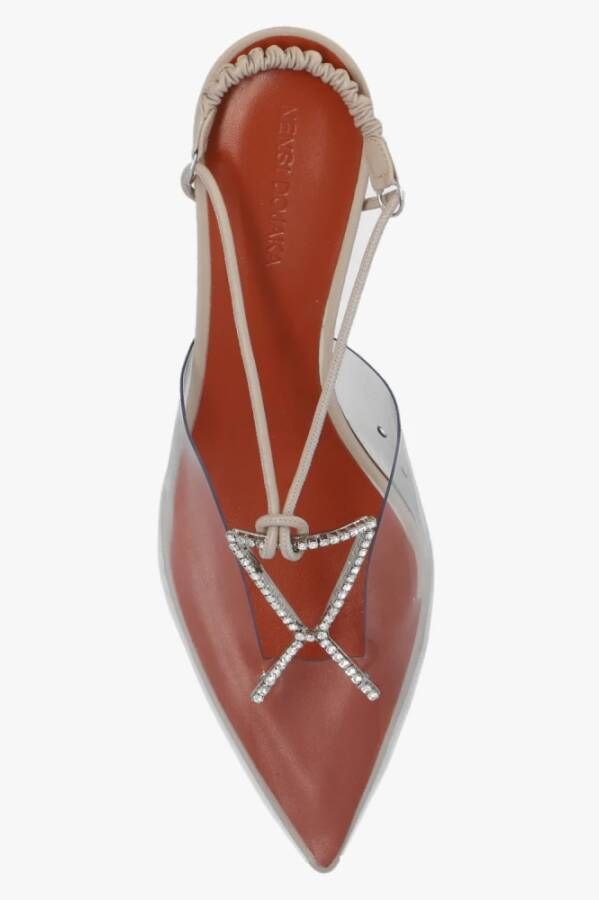 Nensi Dojaka Transparante pumps Grijs Dames