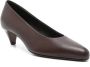 Neous Koffiebruin Leren Kegelhak Schoenen - Thumbnail 2