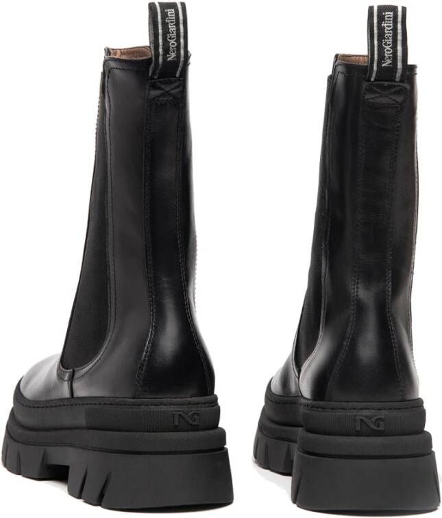 Nerogiardini 100 Guanto Nero Chelsea Boots