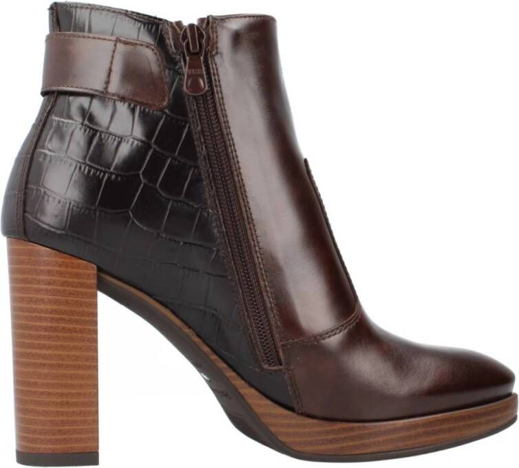 Nerogiardini Ankle Boots Brown Dames
