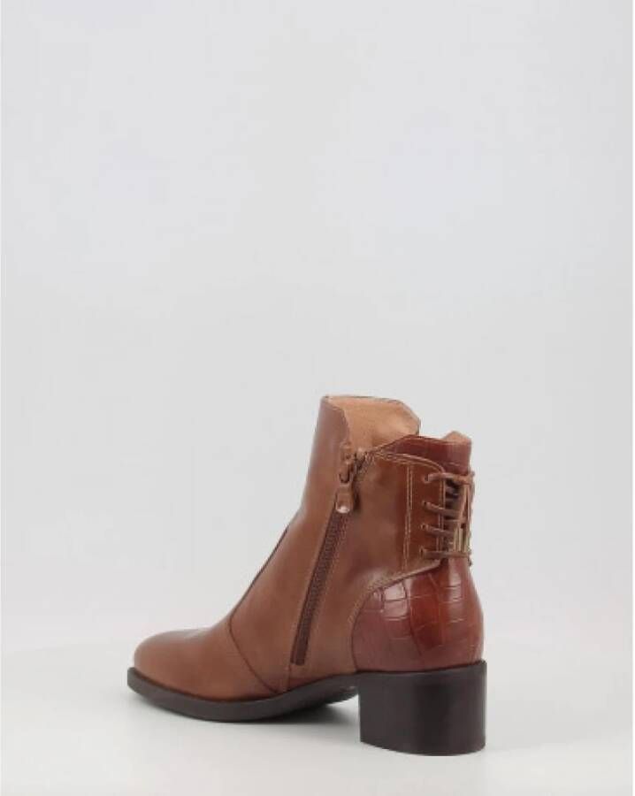 Nerogiardini Ankle Boots Bruin Dames