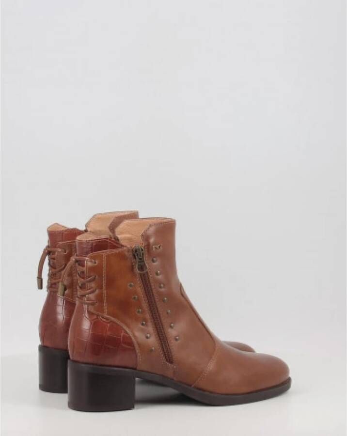 Nerogiardini Ankle Boots Bruin Dames