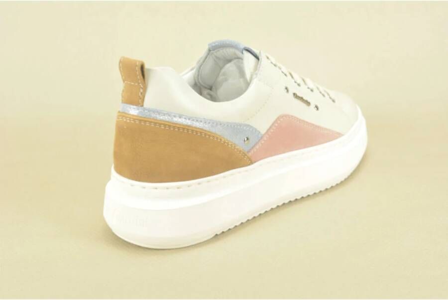 Nerogiardini Beige Combi Sneaker Beige Dames