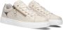Nero Giardini 513001 Sneakers Leren Sneaker Dames Beige - Thumbnail 3