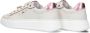 Nero Giardini 513060 Sneakers Leren Sneaker Dames Beige - Thumbnail 6