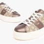 Nerogiardini Leren Dames Sneakers Stijlvol Comfort Brown Dames - Thumbnail 13