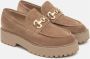 Nerogiardini Beige Platte Schoenen Beige Dames - Thumbnail 2