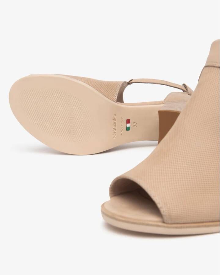 Nerogiardini Beige Sandaal Laarzen