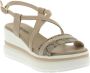 Nerogiardini Beige Sandalen met Verstelbare Hielband - Thumbnail 4