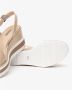 Nerogiardini Beige Sleehak Sandalen met Stijl 'zeppa' - Thumbnail 2