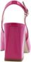 Nerogiardini Fuchsia Patent Slingback Sandalen Pink Dames - Thumbnail 10