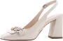 Nerogiardini Slingback Vernice Latte Sandalen Beige Dames - Thumbnail 4