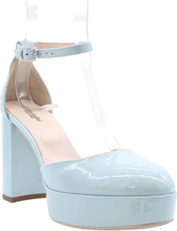 Nerogiardini Bieber Mary Jane Pump Blue Dames