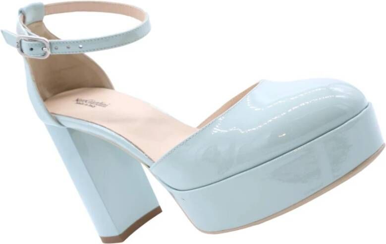 Nerogiardini Bieber Mary Jane Pump Blue Dames