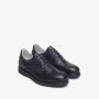 Nerogiardini Blauwe leren derby schoenen Blue Dames - Thumbnail 2