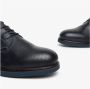 Nerogiardini Blauwe leren derby schoenen Blue - Thumbnail 3